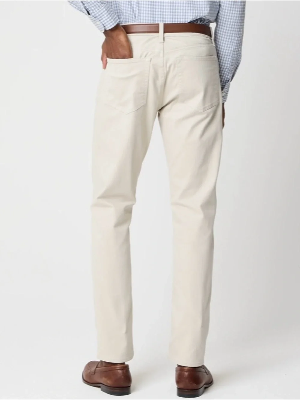 NWT J. Crew Straight-fit Garment-dyed Five-pocket Jean Stone